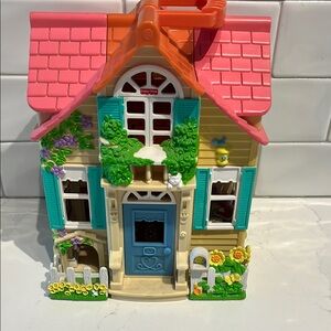 Fisher Price Sweet Streets Country House with accessories and dolls